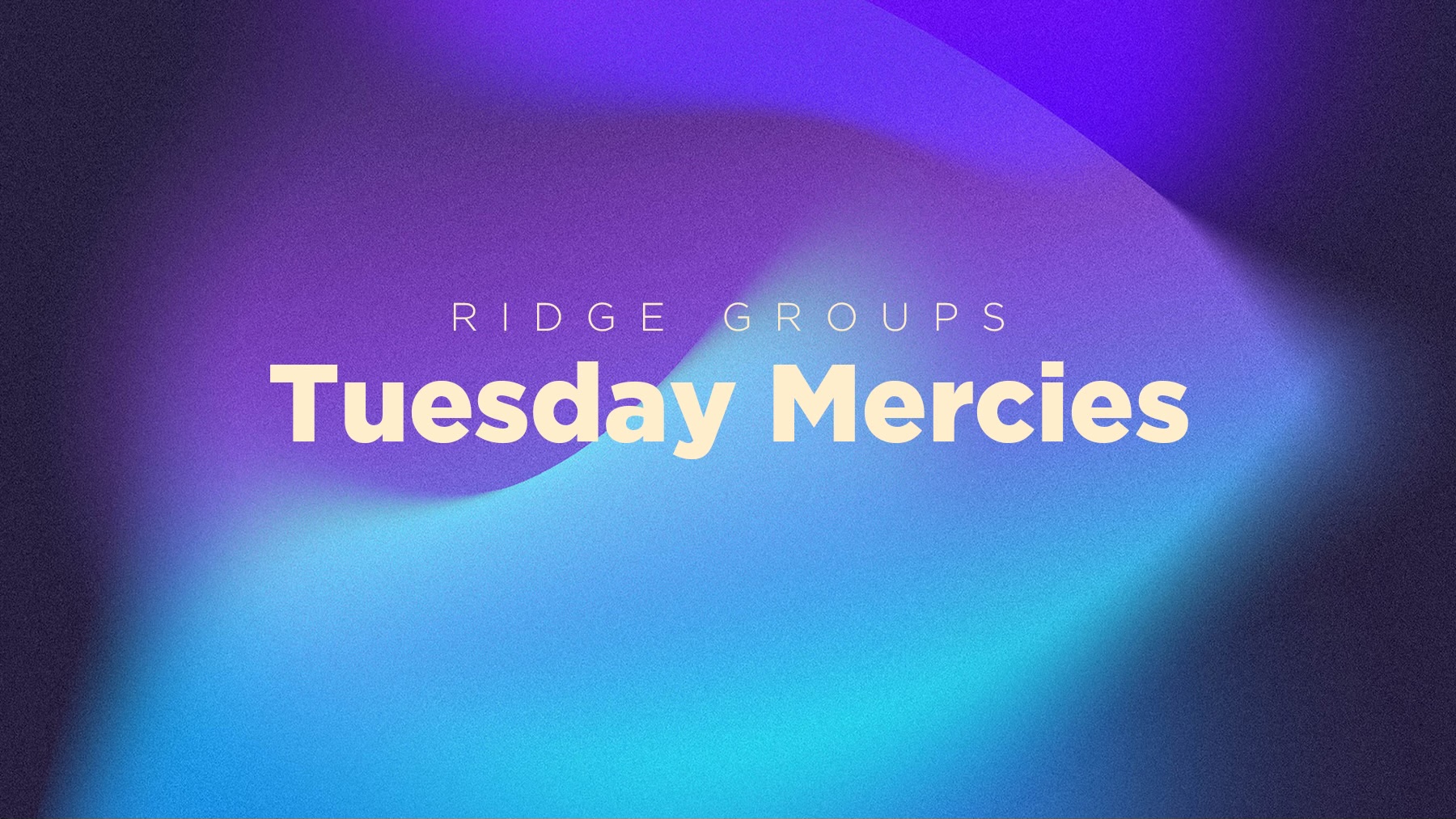 Tuesday Mercies